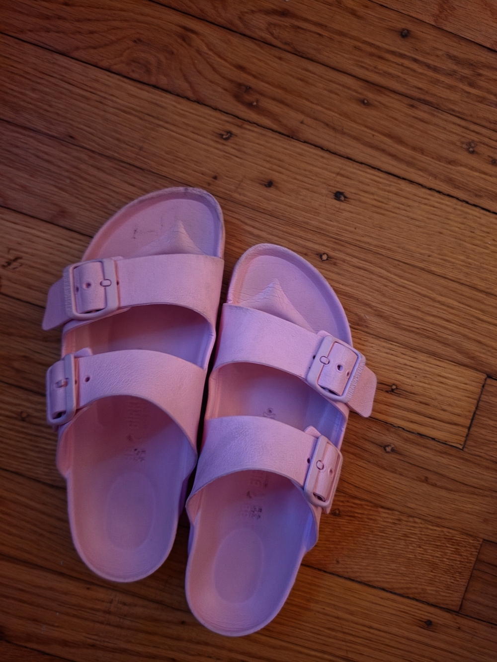 Pink Birkenstock Sandals